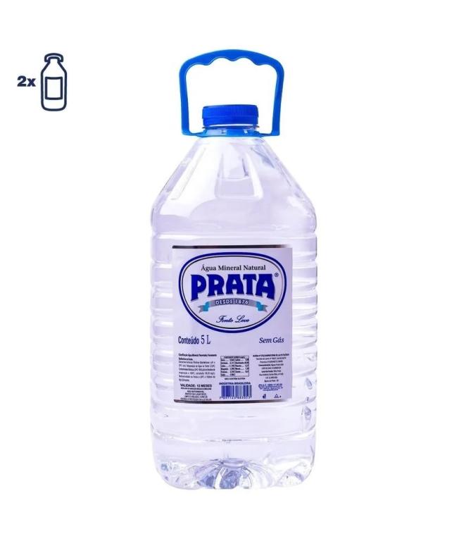 AGUA MINERAL PRATA GALAO 5LTRS
