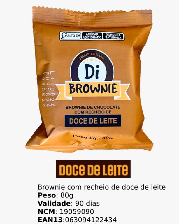 DI BROWNIE DOCE DE LEITE DISP C/20UN