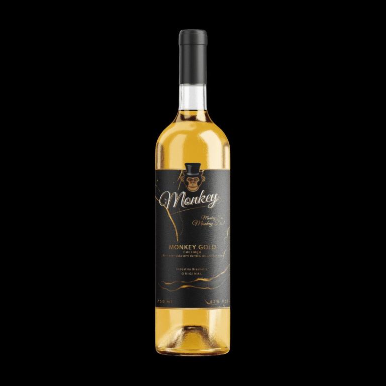 MONKEY CACHAÇA NEW GOLD 750ML