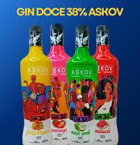 GIN DOCE 38% ASKOV MELANCIA 900ML