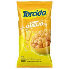 SALGADINHO LUCKY TORCIDA QUEIJO 60GR CX C/24
