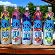 GIN QN MAÇA VERDE 900ML CX C6UN