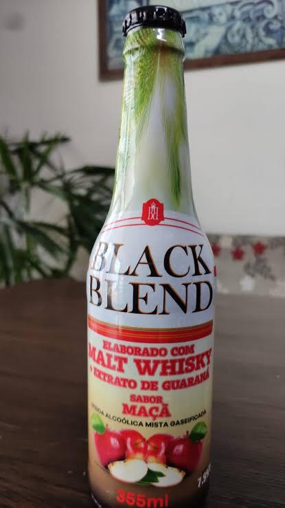 COQUETEL ALCOOLICO GASEIFICADA BLACK BLEND 355ML MACA VERDE