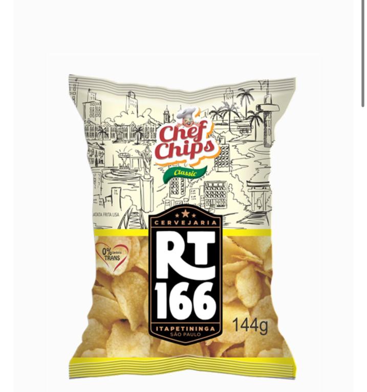 BATATA CHIPS LISA RT TRADICIONAL 144GR