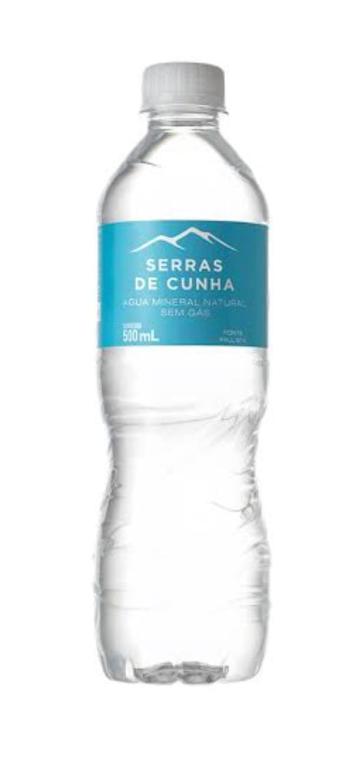 AGUA MINERAL NATURAL SERRAS DA CUNHA 500ML PACK 1X12