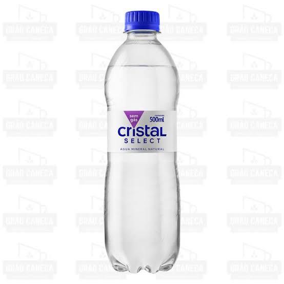 AGUA MINERAL CRISTAL SELECT NATURAL 500ML FD C/12UN