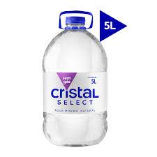 AGUA MINERAL CRISTAL SELECT NATURAL 5LTRS FD C/2