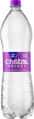 AGUA MINERAL CRISTAL SELECT C/GAS 1,5ML FD C/6UN