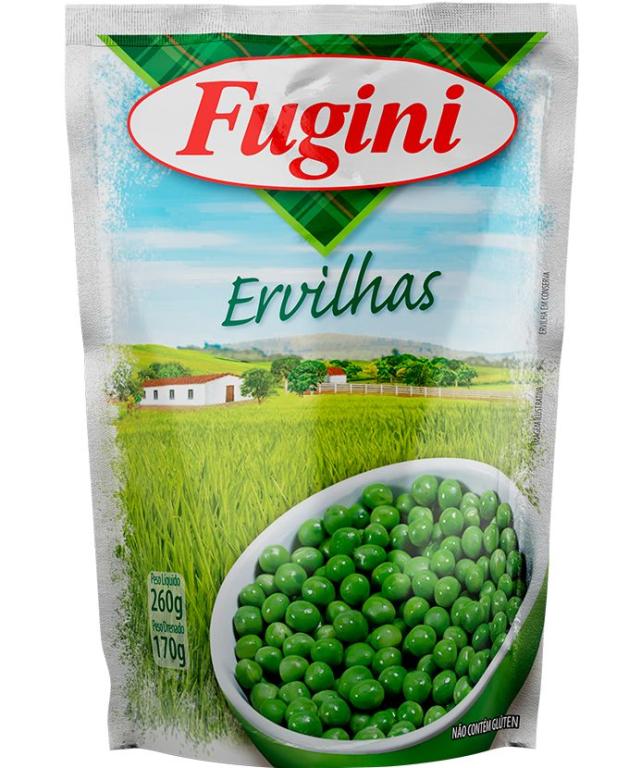 FUGINI ERVILHA SACHE 170GR CX 1X36UN