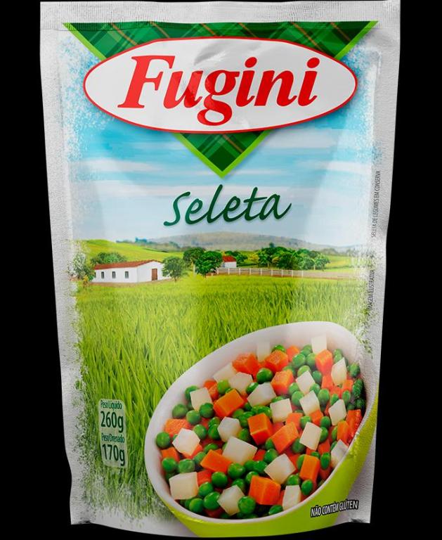 FUGINI SELETA DE LEGUMES SACHE 170GR CX 1X36UN