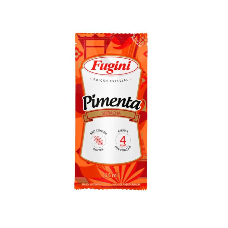 FUGINI MOLHO DE PIMENTA SACHE 6,5GR CX 1X144UN