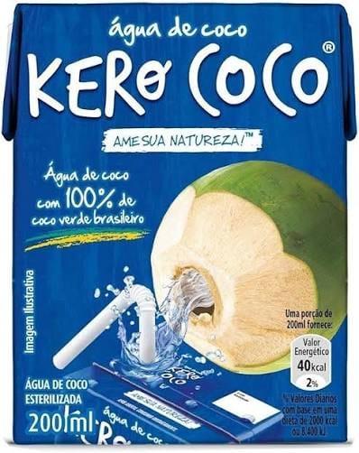AGUA DE COCO KERO COCO 200ML CX C/27