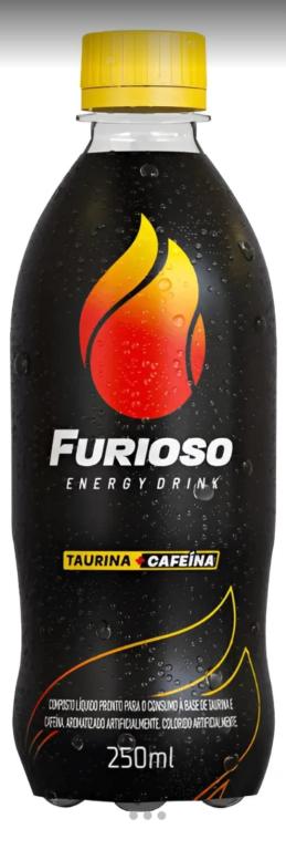 ENERGETICO FURIOSO GUARANA 250ML FD C/12UN