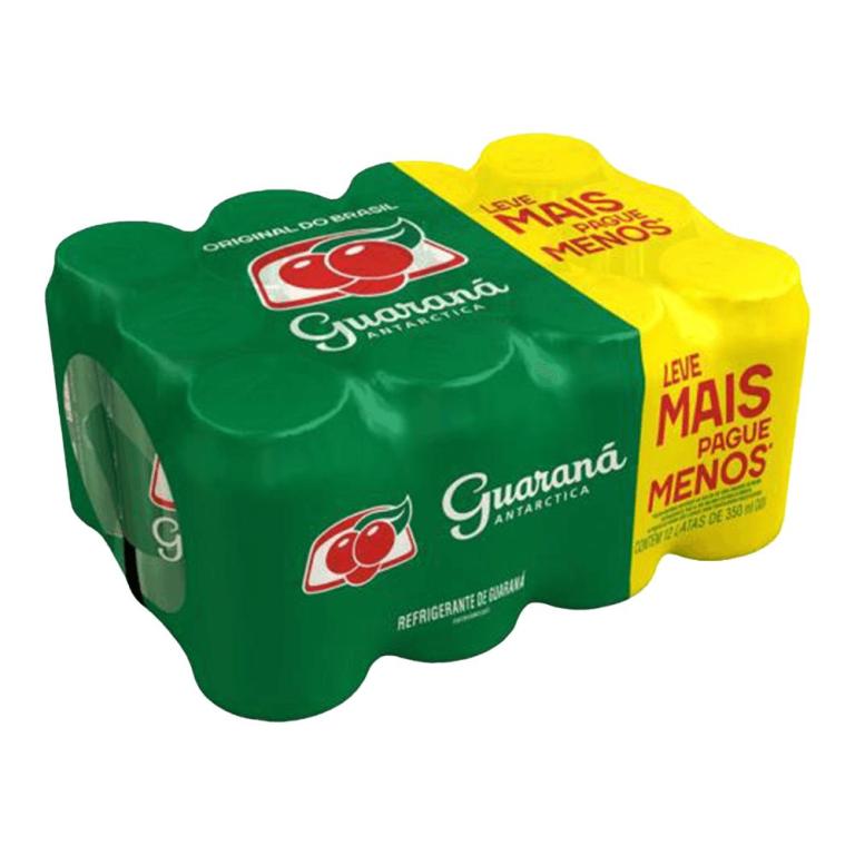 REFRIGERANTE GUARANA ANTARCTICA MULTPACK 350ML C/12UN