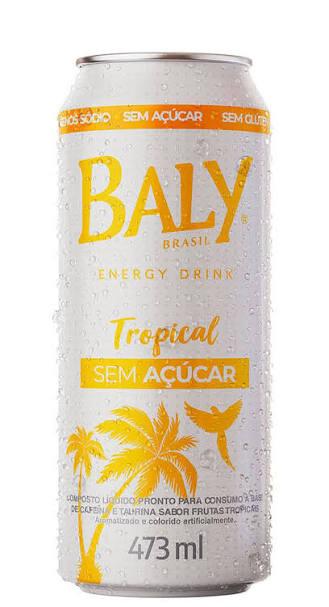ENERGETICO BALY 473ML TROPICAL ZERO ACUCAR FD C/6