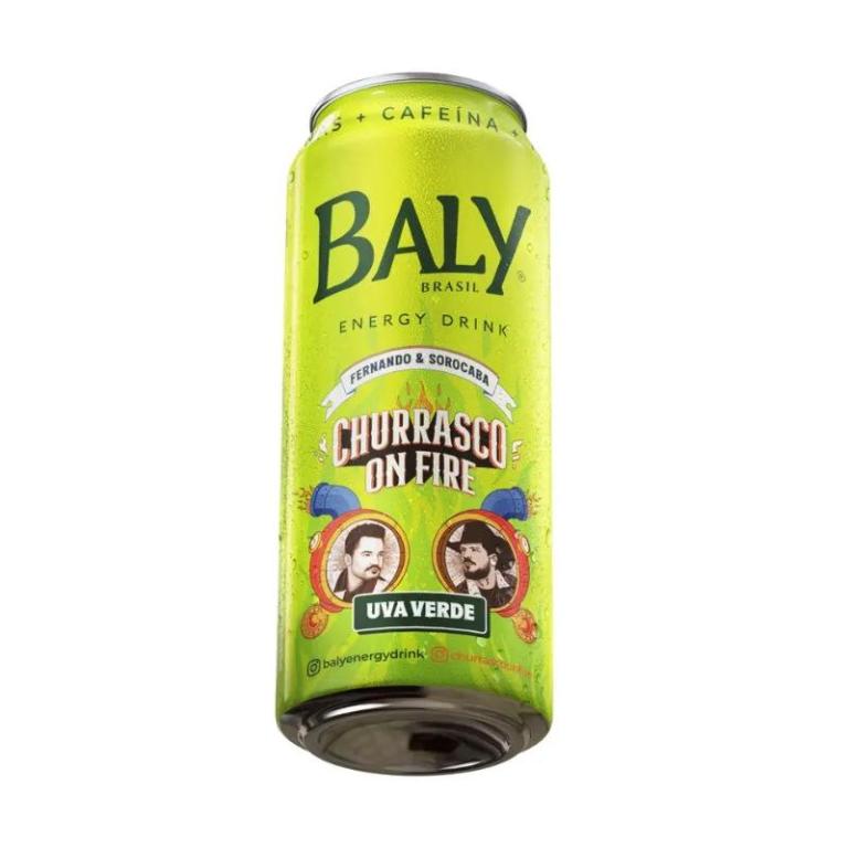 ENERGETICO BALY 473ML UVA VERDE CHURRASCO ON FIRE FD C/6
