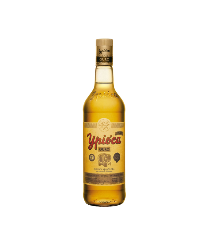 CACHAÇA YPIOCA OURO 965ML CX C/12UN C/ VASILHAME