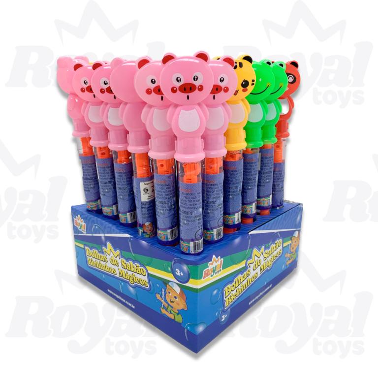 TOYS BOLHAS DE SABAO BICHINHO MAGICO DISP C/36UN