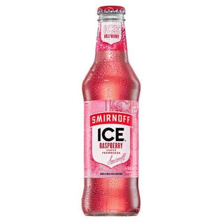 SMIRNOFF ICE RASPBERRY LONG 275ML FD C/6UN
