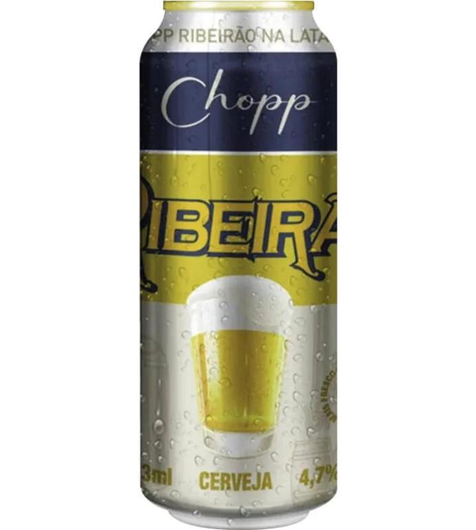 CHOPP RIBEIRAO PILSEN 473ML FD C/12UN