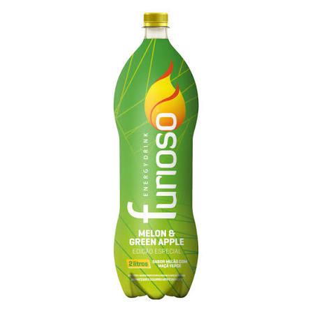 ENERGETICO FURIOSO MACA VERDE E MELAO PET 2LTRS C/6UN