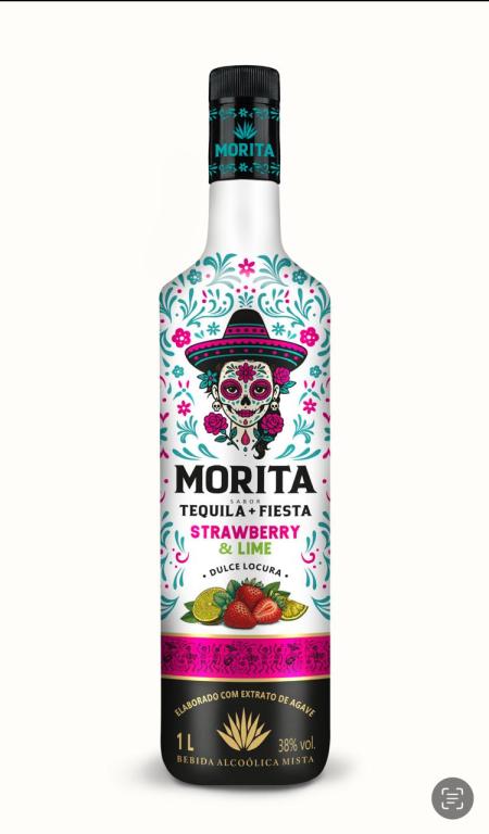MORITA TEQUILA STRANBERRY LIME 1LTR