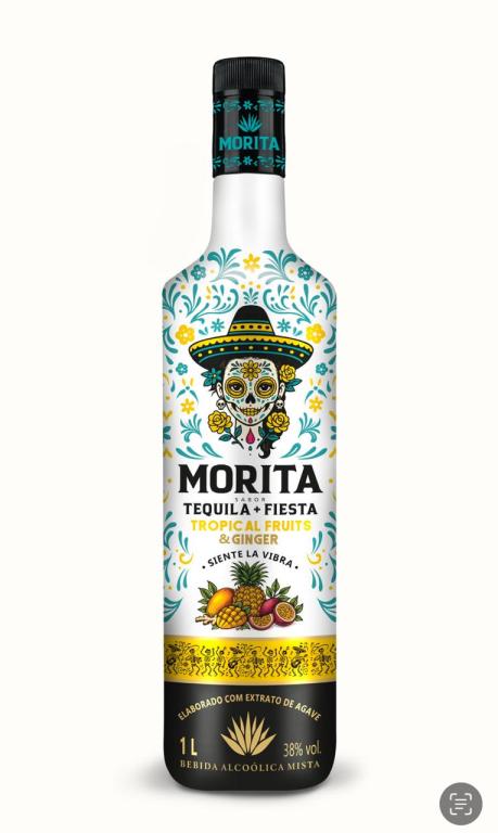 MORITA TEQUILA TROPICAL FRUITS E GINGER 1LTR