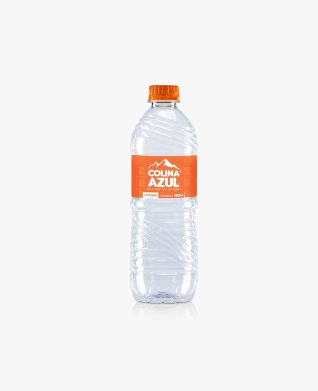 AGUA MINERAL COLINA AZUL GAS 510ML FD C/12UN