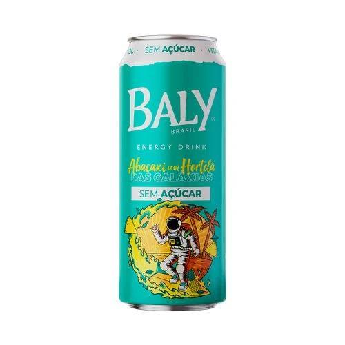 ENERGETICO BALY 473ML ABACAXI COM HORTELA S/AÇUCAR FD C/6