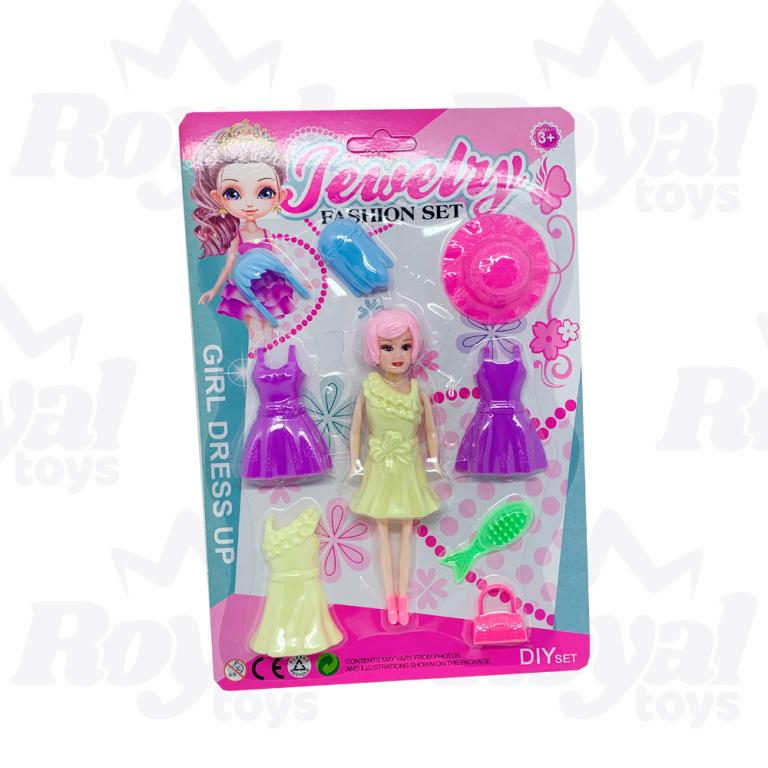 TOYS BONECA LINDINHA 3 DISP C/12UN