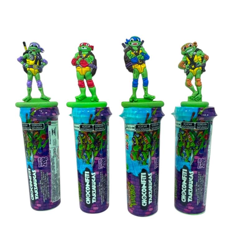 TOYS CHOCONFETI TARTARUGAS NINJAS DISP C/15UN