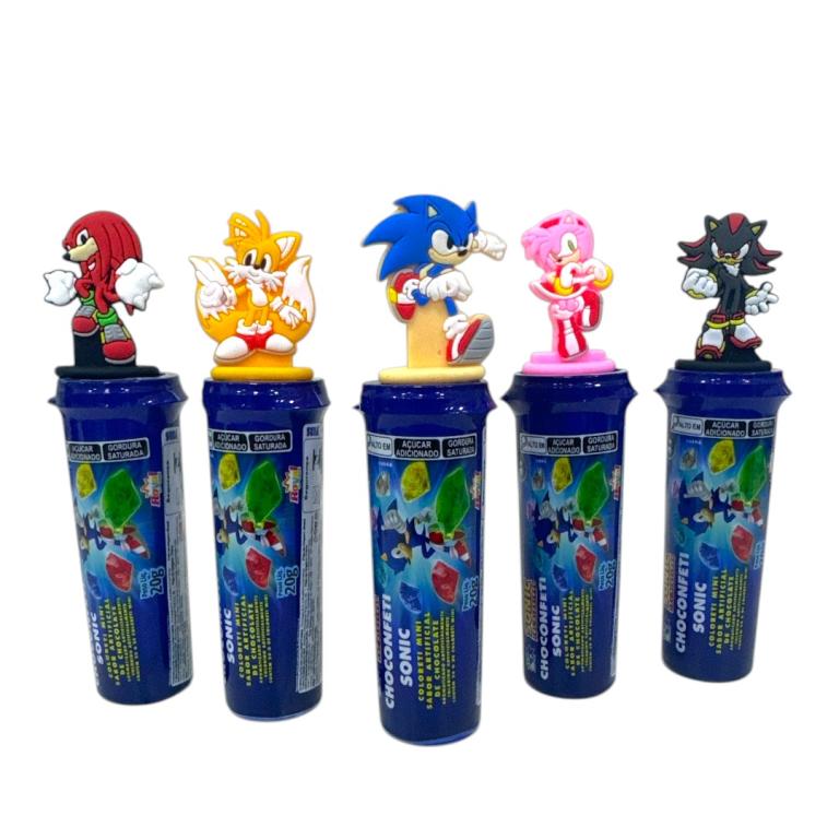TOYS CHOCONFETI SONIC DISP C/15UN