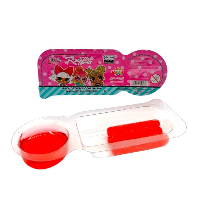 TOYS BALA DE GOMA LOL SURPRISE ROYZIES DISP C/24UN