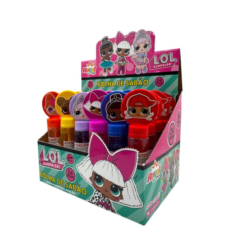 TOYS BOLHA DE SABAO LOL DISP C/24UN