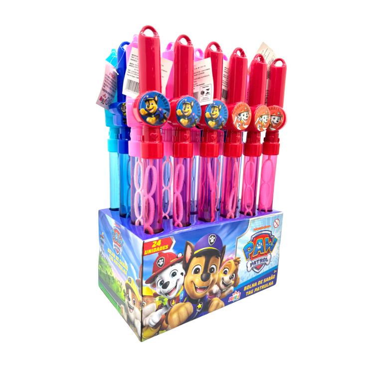 TOYS BOLHA DE SABAO PATRULHA DISP C/24UN