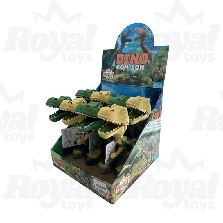 TOYS DINO COM SOM 2 DISP C/8UN