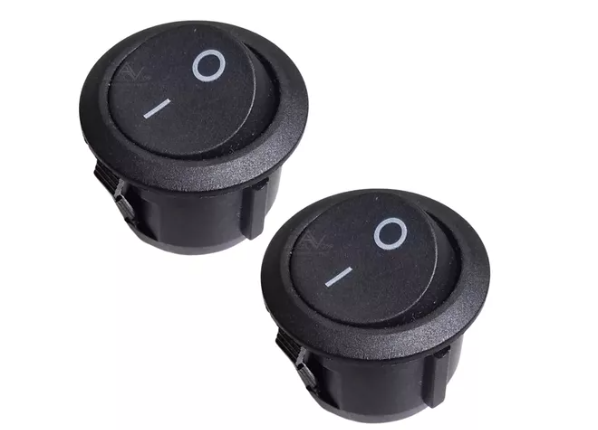 BOTAO TIC TAC REDONDO 10A UNIDADE MARCA TECH ONE