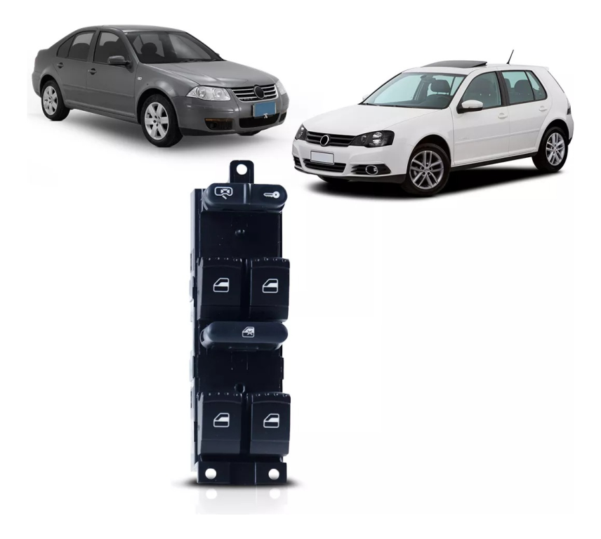 INTERRUPTOR DO VIDRO ELETRICO BORA 99 14/GOLF 99 14/JETTA 05