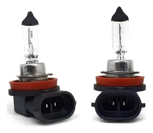 Kit 10 Halogena Lampada H11 3200k 12v 55w Pgj19-2