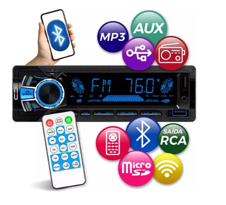 AUTO RADIO MP3 / LINHA PRO Vipertron