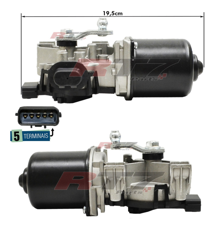 MOTOR DO LIMPADOR LOGAN/ SANDERO 15