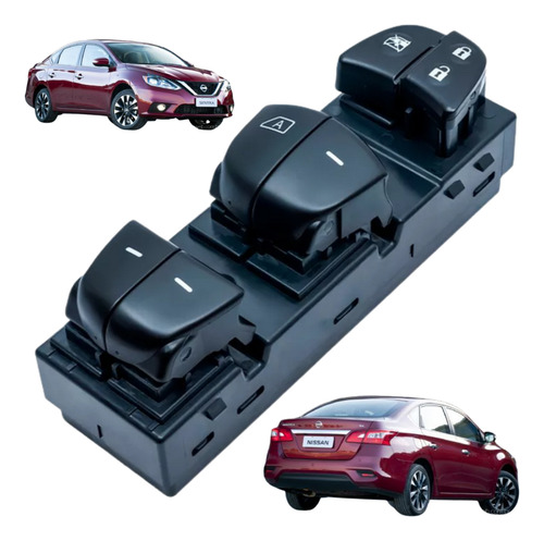 Botão Elétrico Vidro Nissan Frontier 2017 2018 2019 2020