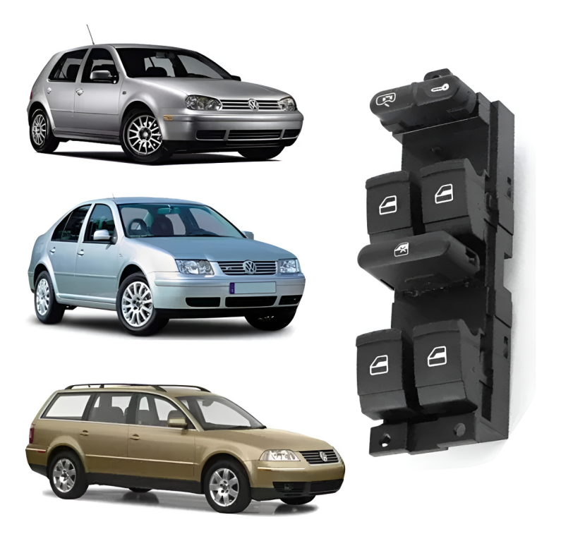 INTERRUPTOR VIDRO ELETRICO GOLF BORA 98 A 2014 AMBAR