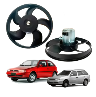 ELETROVENTILADOR GOL/LOGUS/PARATI/SAVEIRO/ESCORT/VERONA 93-96 5 Pás G2 Parati 160w  001456 ge1036