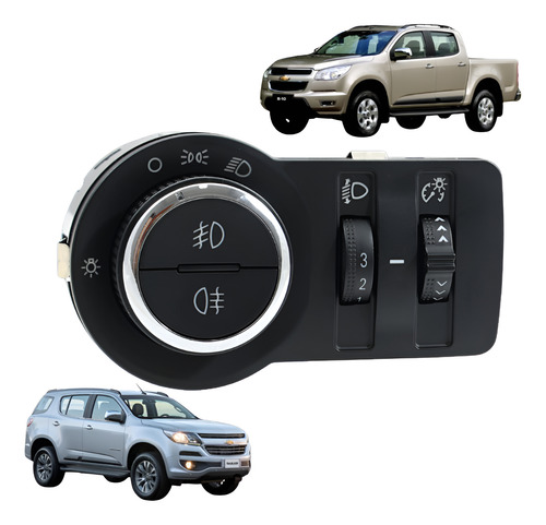 Chave Luz Farol Milha S10 Trailblazer 2012 A 2020 96989561 .