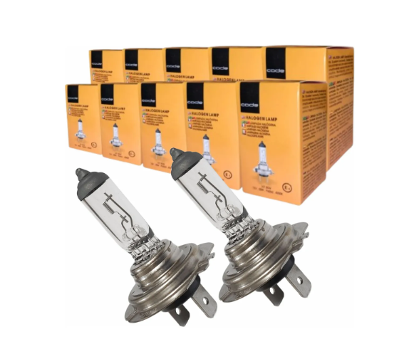 LAMPADA H7. 12V HALOGENA 4300K  55W UNIDADE MARCA CODE