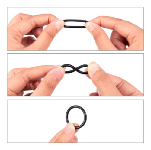 Kit Maleta Anél Vedação Oring O'ring Polegada 382 Peças Vermelho