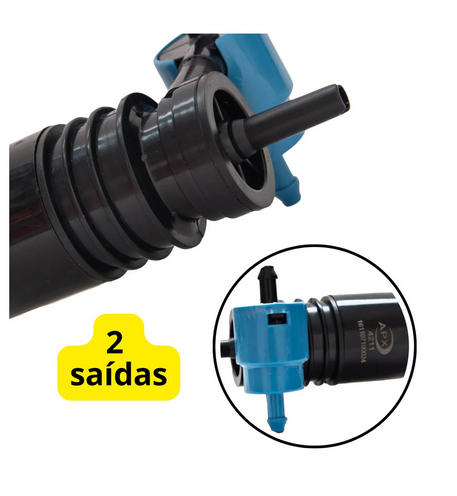 ELETROBOMBA 2v Reservatório Para-brisa Vw Up 2013/ Gol Fox