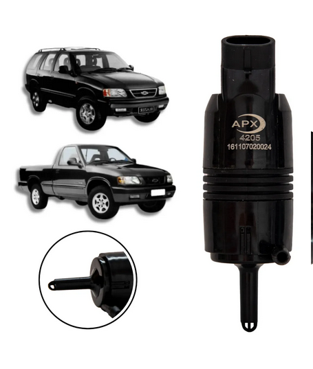 ELETROBOMBA  12v Reservatório Para-brisa Gm Blazer 1996/ S10