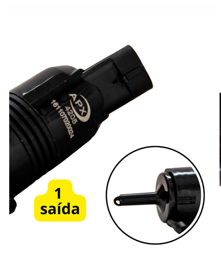 ELETROBOMBA  12v Reservatório Para-brisa Gm Blazer 1996/ S10